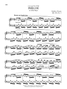 Prélude in A-flat Major, KK. IVb, No. 7 