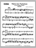 Variations (32) On An Original Theme, Woo 80