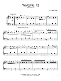 Waltz No. 12, Op. 70, No. 2
