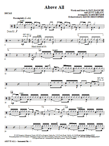 Above All - Drums 