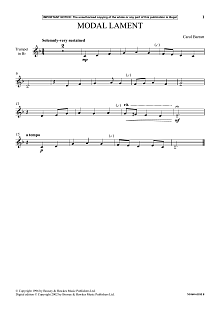 Modal Lament 