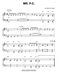 Mr. P.C. (arr. Brent Edstrom)