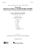 Music from Rogue One: A Star Wars Story - Conductor Score (Full Score)