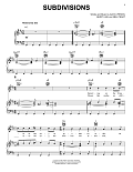 Subdivisions