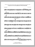 Concerto For Alto Saxophone And Wind Ensemble - Eb Alto Saxophone 2