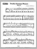 German Dances (12), Woo 13