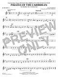 Pirates of the Caribbean (arr. Michael Sweeney) - Bb Trumpet 2