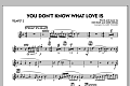 You Don't Know What Love Is - Trumpet 2