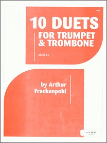 10 Duets For Trumpet And Trombone 