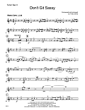 Don't Git Sassy - 2nd Bb Tenor Saxophone