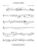 Landscapes - Bb Clarinet 3