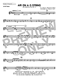 Air On A G String - 3rd Bb Clarinet