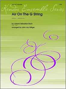 Air On The G String (from Orchestral Suite No. 3) - Full Score 