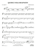 Quebec Folk Rhapsody - Bb Clarinet 2