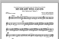 My Heart Will Go On (Love Theme from Titanic) - Pt.2 - Bb Clarinet/Bb Trumpet