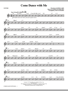 Come Dance With Me - Guitar 