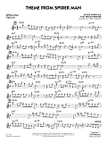 Theme from Spider Man (arr. Mike Tomaro) - Tenor Sax Sample Solo
