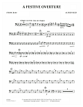 A Festive Overture - String Bass