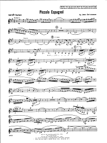 Piccolo Espagnol - 2nd Bb Clarinet 