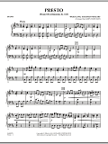 Presto (from Divertimento, K.113) - Piano