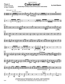 Colorama! (Celebrating The Many Colors Of Percussion Instruments) - Percussion 4 