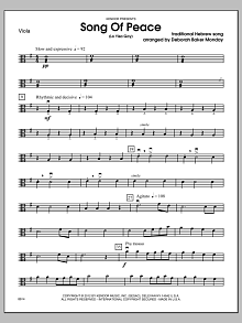Song Of Peace (Lo Yisa Goy) - Viola 