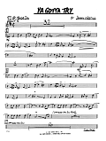 Ya Gotta Try - 2nd Bb Tenor Saxophone
