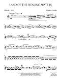 Land of the Healing Waters - Bb Clarinet 1
