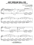 Any Dream Will Do (from Joseph and the Amazing Technicolor Dreamcoat)