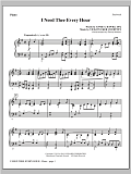I Need Thee Every Hour - Piano