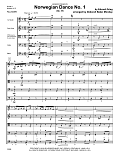 Norwegian Dance No. 1 (Op. 35) - Full Score