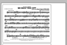 We Built This City - Bb Horn/Flugelhorn 