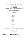Highlights from Moana - Conductor Score (Full Score)