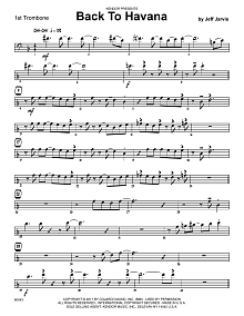 Back To Havana - 1st Trombone 