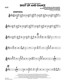 Shut Up and Dance - Flute 