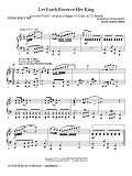 Let Earth Receive Her King - Keyboard String Reduction