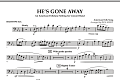 He's Gone Away (An American Folktune Setting for Concert Band) - Baritone B.C.