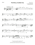Well Done, Faithful One - Violin 1