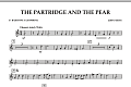 The Partridge And The Pear - Eb Baritone Saxophone