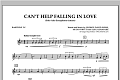 Can't Help Falling In Love (Solo Alto Saxophone Feature) - Baritone T.C.
