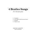 4 Beatles Songs (arr. Louis Andriessen)