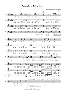 Monday, Monday (arr. Val Regan) 
