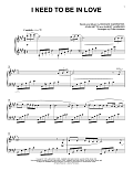 I Need To Be In Love (arr. Phillip Keveren)