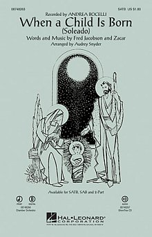 When A Child Is Born (Soleado) (arr. Audrey Snyder) 