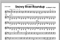 Snowy River Roundup - Violin 2