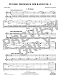 Tuning Chorales for Band - String Bass