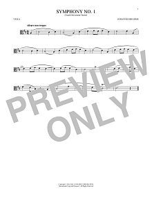 Symphony No. 1 In C Minor, Fourth Movement Excerpt 