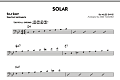 Solar - Bass Clef Solo Sheet