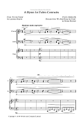 A Hymn For Fallen Comrades