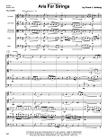 Aria For Strings - Full Score